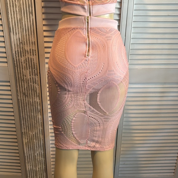 K too 2 piece shirt and shirt set size M Pink - Picture 6 of 6